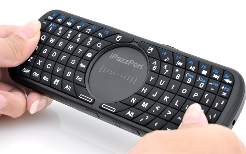 Wireless QWERTY Keyboard and Touchpad iPazzPort J&D Ship Group